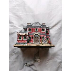 Lemax Carole Towne 2011 Oak Valley High School Lighted Christmas Village